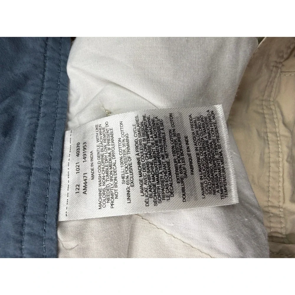 Columbia Shorts Mens Tan‎ Khaki Cotton Blend Outdoor Casual 32